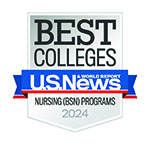 2024 US News badge for best undergraduate nursing programs