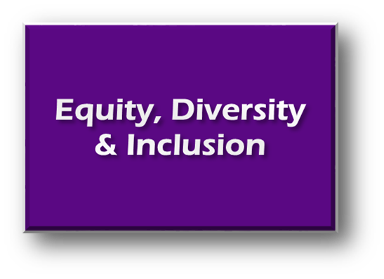 Image button link to the equity, diversity and inclusion information